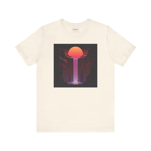 Dreamy Sunset Falls T-Shirt